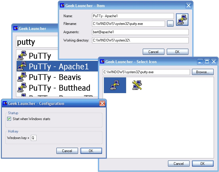 Geek Launcher 1.0beta 2 (133.0 Kb)