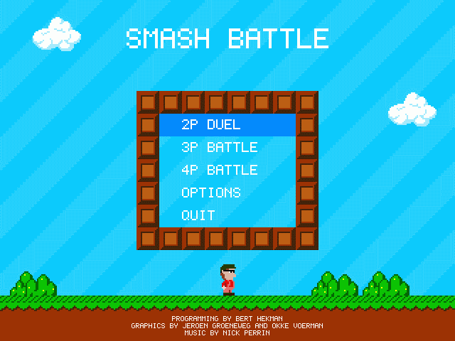 Smash Battle title screen